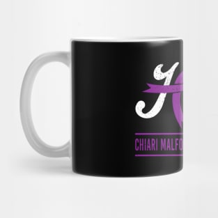 Hope Chiari Malformation Purple Ribbon Support Mug